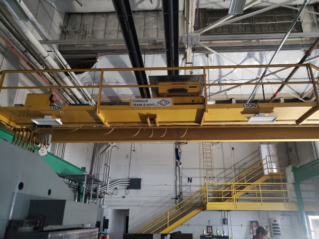 Corvalis Crane and Hoist 6 Ton x 40 Ft Bridge Crane image is available